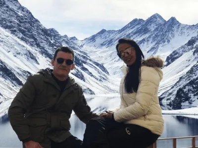 Portillo e Laguna del Inca