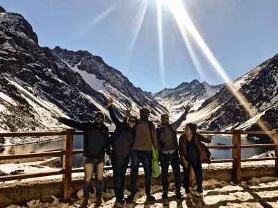 Portillo e Laguna del Inca
