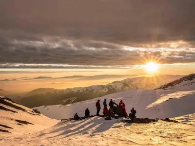 Andes Sunset - Cordilheira